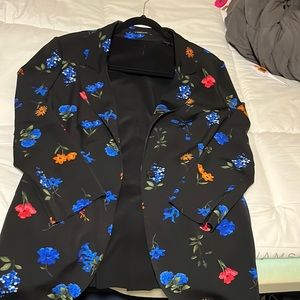 Multicolor stretch blazer from TTAHARI